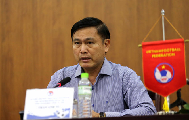 Ông Trần Anh Tú, Chủ tịch Hội đồng quản trị, Tổng Giám đốc Công ty cổ phần Bóng đá chuyên nghiệp Việt Nam khẳng định sẽ không hủy Giải V.League 2020.