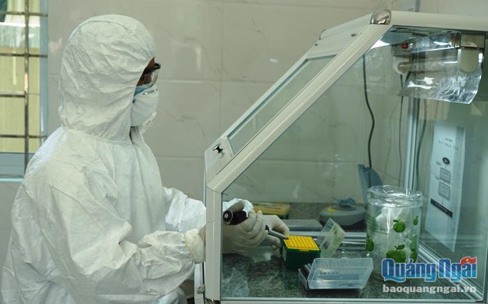 Hiện Quảng Ngãi đang cần hóa chất xét nghiệm để vận hành hai hệ thống xét nghiệm SARS-CoV-2