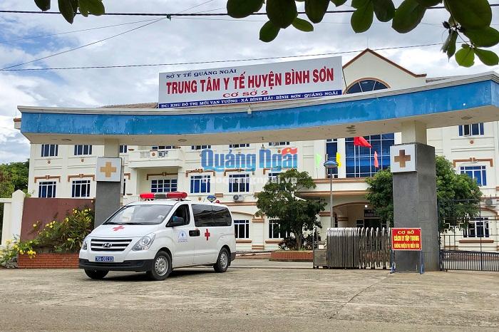 Từ 11.8, Bệnh viện dã chiến điều trị bệnh nhân Covid-19 của tỉnh Quảng Ngãi chính thức đi vào hoạt động