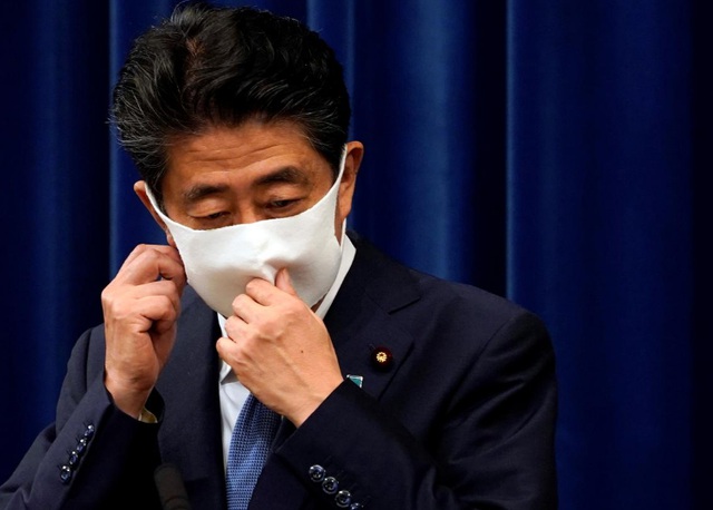 Thủ tướng Nhật Bản Abe Shinzo (Ảnh: Reuters)