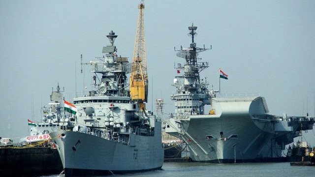 Các tàu của Hải quân Ấn Độ (Ảnh minh họa: IndiaToday)