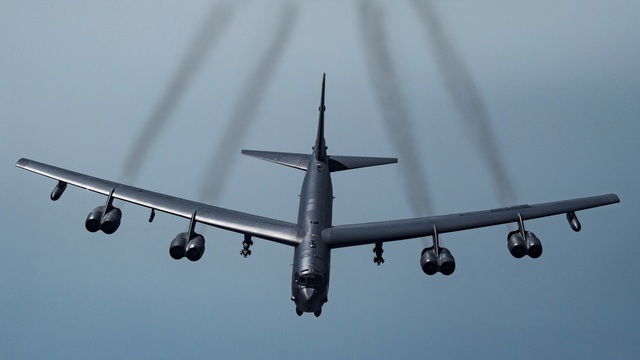 Một máy bay B-52 của Mỹ (Ảnh minh họa: Reuters)