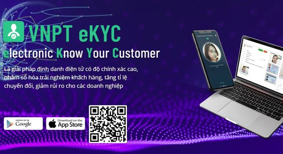 Ứng dụng VNPT eKYC đã được triển khai rộng rãi và có mặt trên các kho ứng dụng di động CH Play và App Store