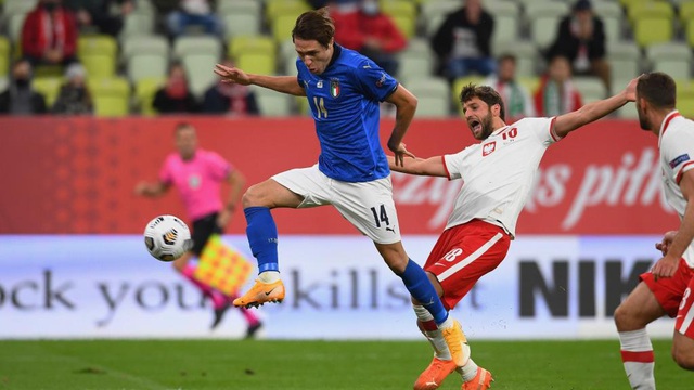 Italia cũng chia điểm với Ba Lan trong trận hòa 0-0
