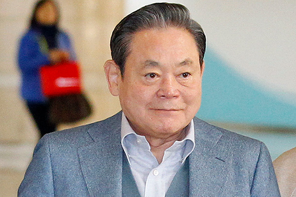 Chủ tịch tập đoàn Samsung Lee Kun-hee qua đời sáng 25/10. Ảnh dẫn theo Đài KBS