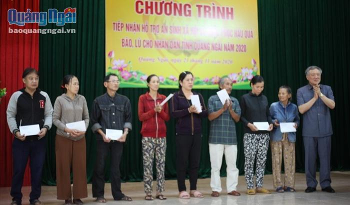 Đoàn Đại biểu Quốc hội tỉnh Quảng Ngãi: Tiếp nhận 39,1 tỷ đồng hỗ trợ an sinh xã hội và khắc phục hậu quả bão, lũ cho nhân dân