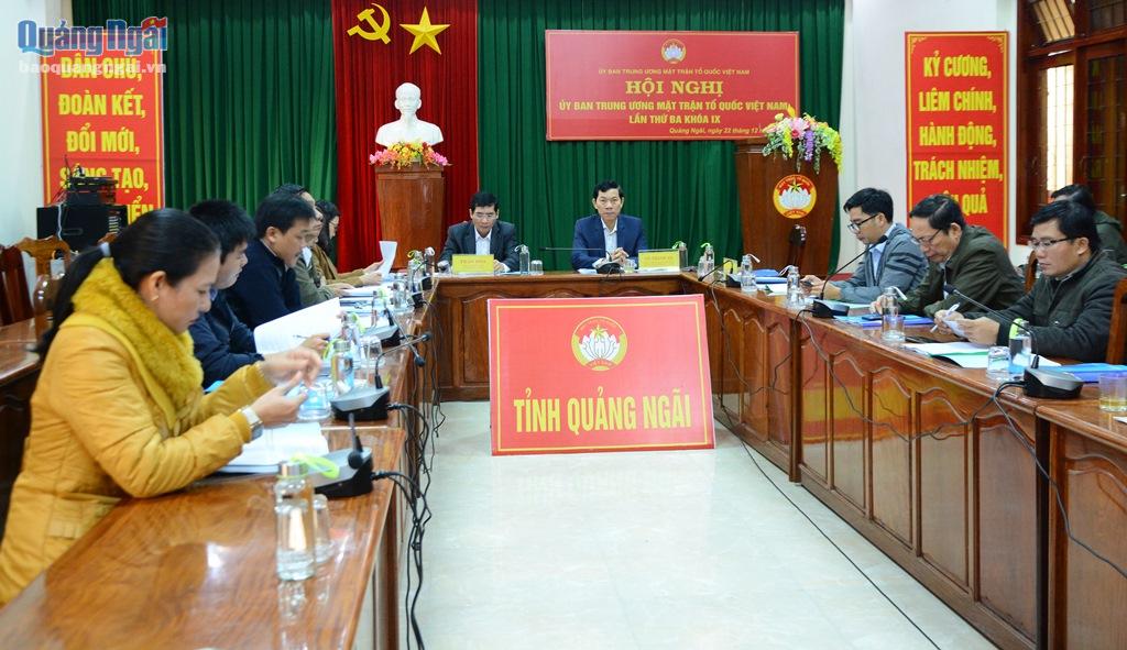 Hội nghị Uỷ ban Trung ương MTTQ Việt Nam lần thứ ba, khóa IX