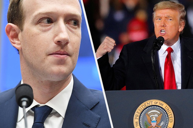 Mark Zuckerberg tuyên bố khóa tài khoản Facebook ông Trump vô thời hạn