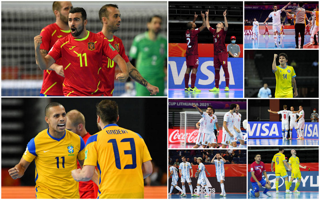 Những đội bóng sớm giành vé vào vòng 1/8 FIFA Futsal World Cup Lithuania 2021™