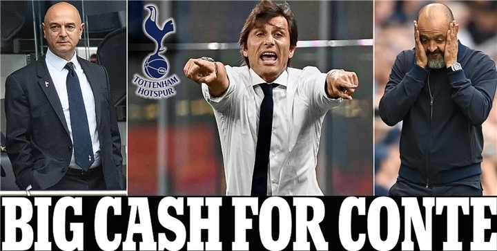 Tottenham sa thải Nuno Santo, chờ bổ nhiệm Conte