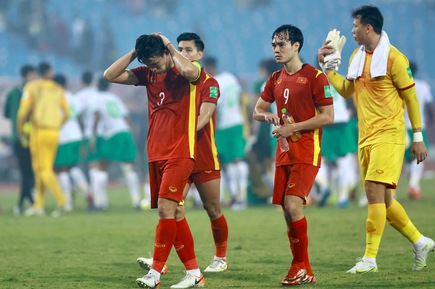 Thua Saudi Arabia, tuyển Việt Nam chưa có điểm ở vòng loại thứ 3 World Cup 2022
