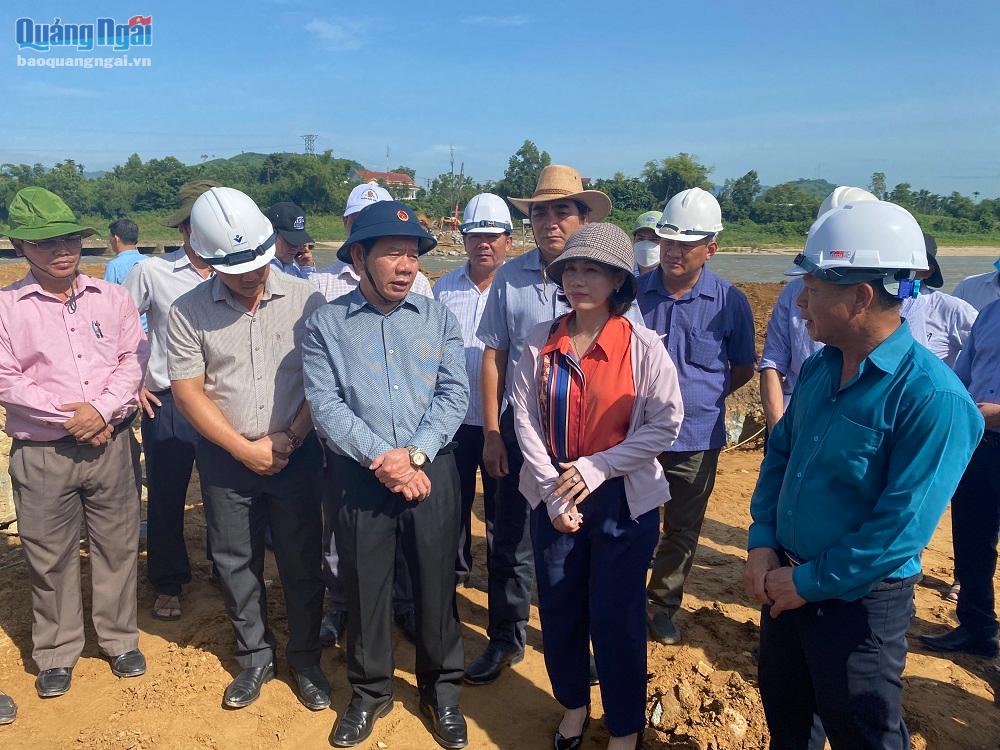 Cần đẩy nhanh tiến độ dự án Khắc phục cầu Sơn Giang - Sơn Linh