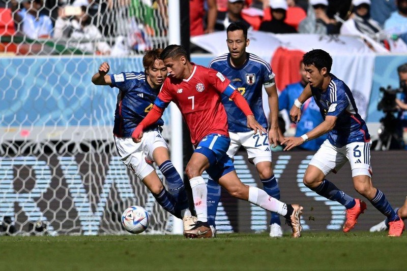 Nhật Bản thất thủ trước Costa Rica