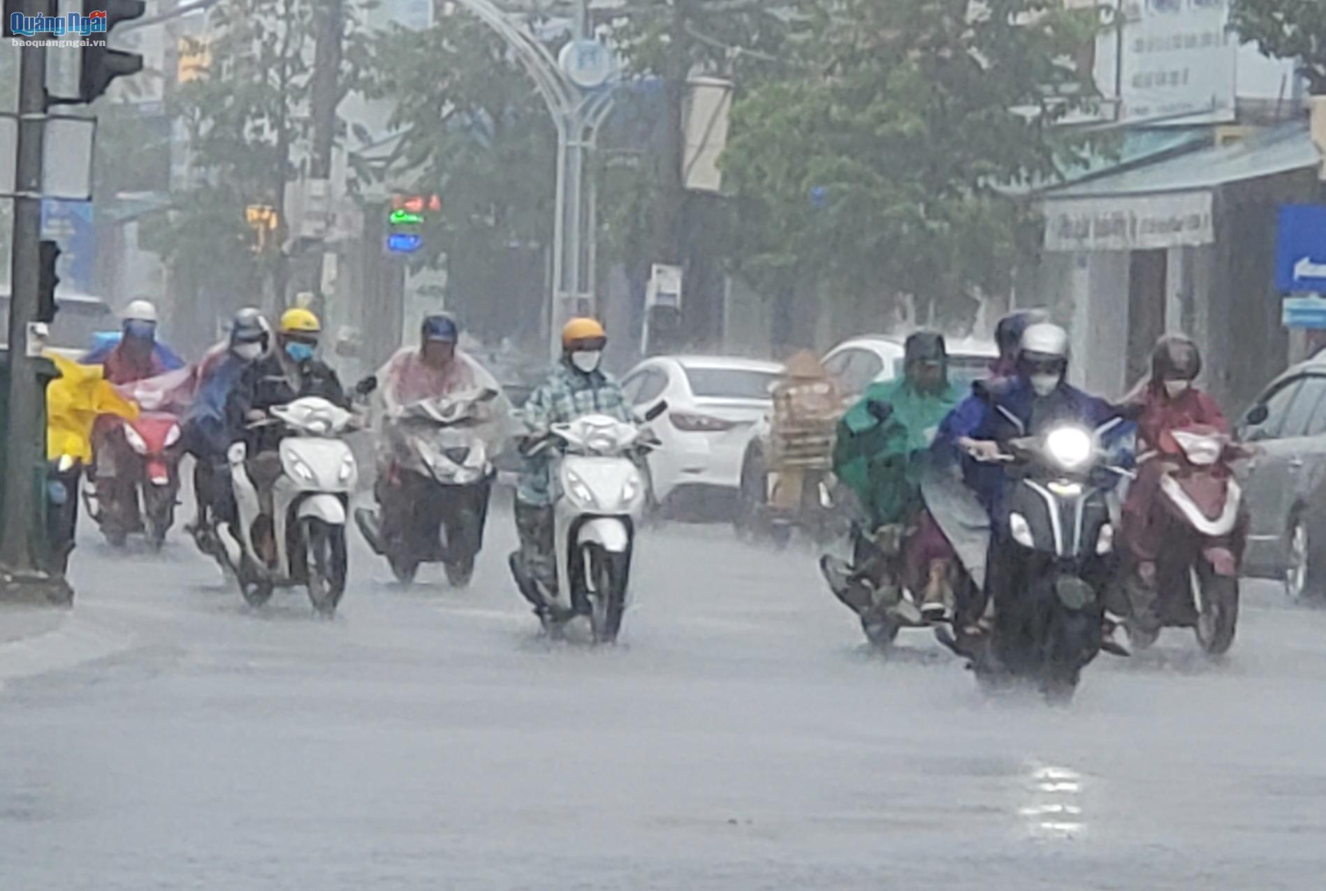 Từ ngày 5/1, Quảng Ngãi sẽ có đợt mưa lớn trên diện rộng