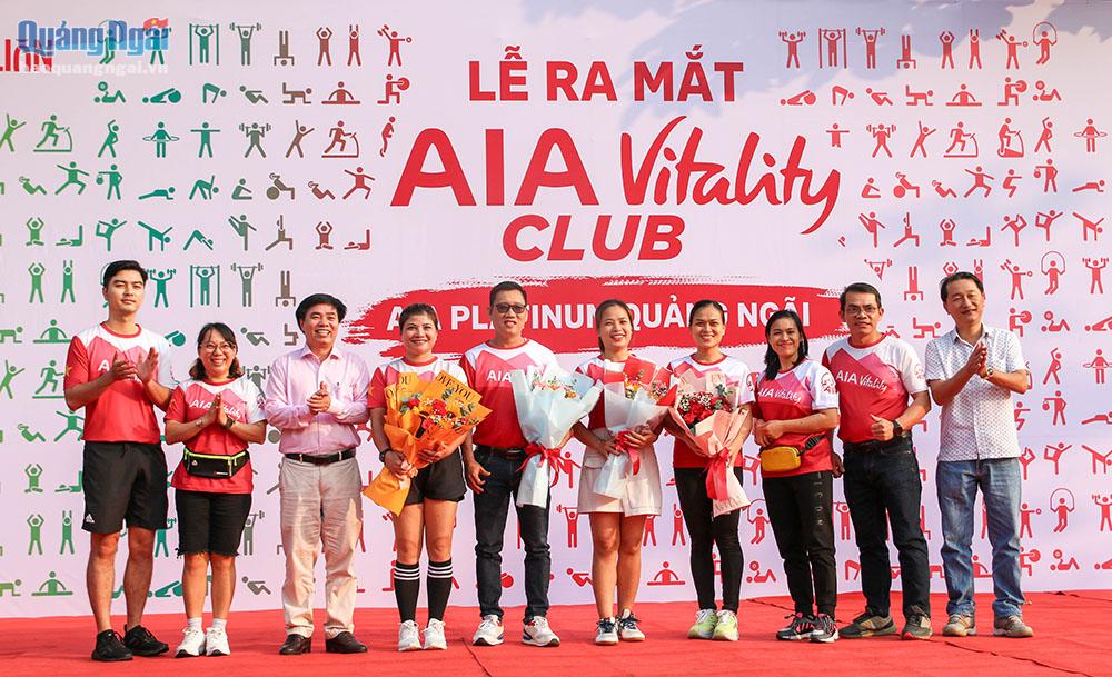 Ra mắt Câu lạc bộ Runner AIA Vitality Quảng Ngãi