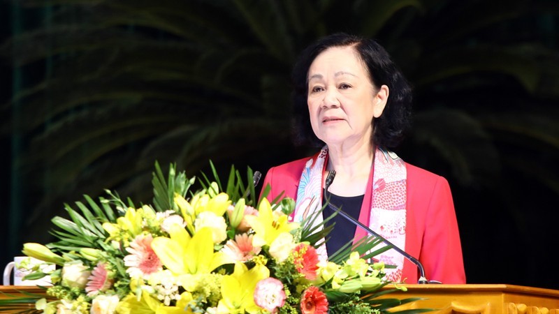 Đồng chí Trương Thị Mai giữ chức Thường trực Ban Bí thư khóa XIII