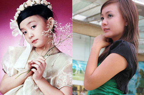 Ca sĩ nhí Xuân Mai giờ đã trở thành cô thiếu nữ 14 tuổi.