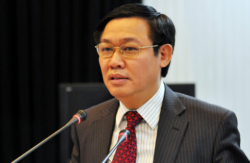 Bộ trưởng Tài chính Vương Đình Huệ tái khẳng định chủ trương điều hành giá theo hướng minh bạch. Ảnh: Nhật Minh