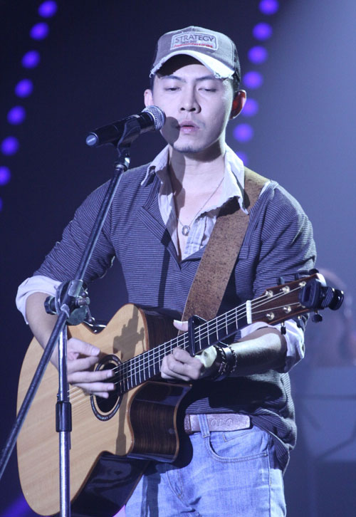 Võ Trọng Phúc là thí sinh đầu tiên bước vào vòng chung kết Vietnam's Got Talent mùa thứ nhất.