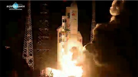 Video công bố phóng thành công VINASAT-2 tại Trung tâm vũ trụ Arianespace