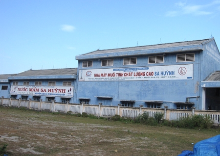 Bán Nhà máy muối tinh chất  lượng cao Sa Huỳnh