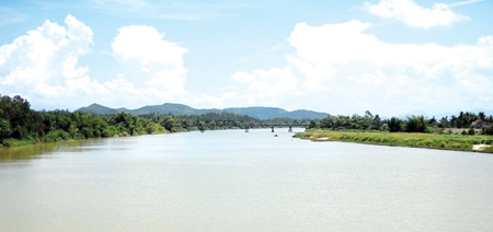 Sông Trà Bồng.       Ảnh: Internet