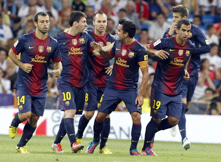 Bàn gỡ của Messi không đủ giúp Barcelona lật ngược thế cờ