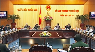 Kỳ họp thứ 14 của Ủy ban Thường vụ Quốc hội khai mạc sáng 14/1-Ảnh: VGP/Thành Chung