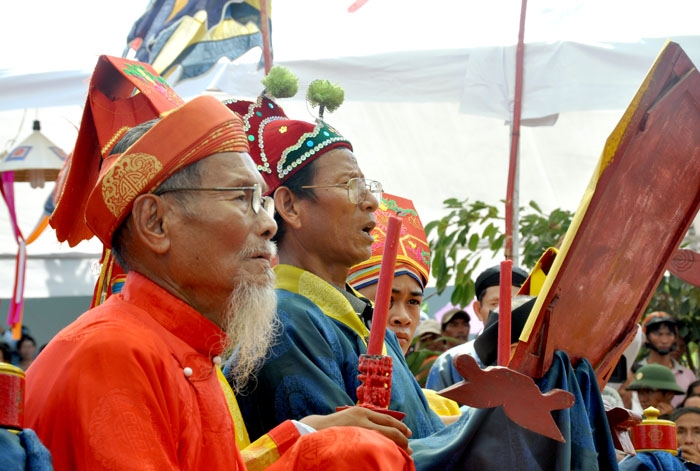 Tổ chức Lễ khao lề thế lính Hoàng Sa và đón bằng di tích quốc gia tại huyện đảo Lý Sơn