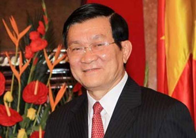  Chủ tịch nước Trương Tấn Sang (Ảnh: Mạnh Hùng)