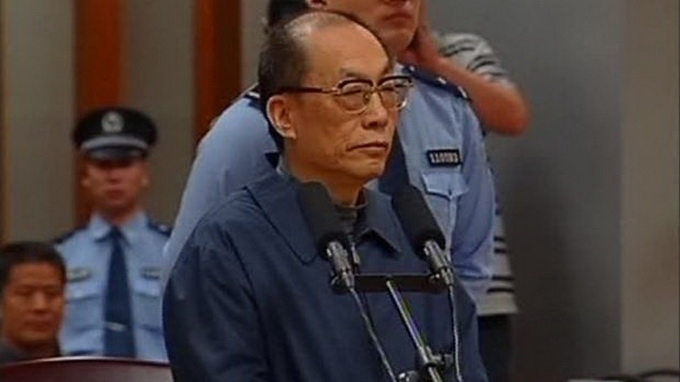 Ông Lưu Chí Quân tại phiên tòa ngày 9-6 - Ảnh: Reuters