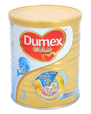 Sữa Dumex Gold bước 2
