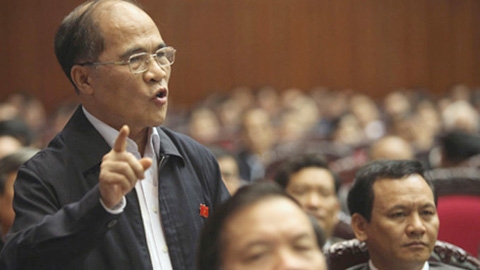 Chủ tịch Quốc hội Nguyễn Sinh Hùng (Ảnh: V.DŨNG/tuoitre)
