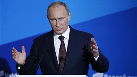 Ông Putin bỏ ngỏ khả năng sẽ đảm nhiệm cương vị Tổng thống Nga nhiệm kỳ 4 (Ảnh: Reuters)