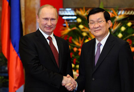 Clip: Tổng thống Nga Putin thăm cấp Nhà nước Việt Nam