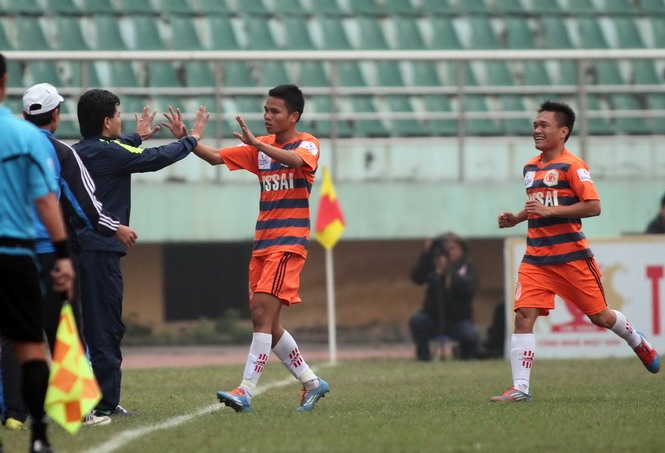 Ninh Bình đã có chiến thắng thứ 2 tại AFC Cup 2014 - Ảnh: Minh Tú