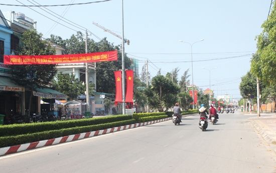 Đường phố Quảng Ngãi.