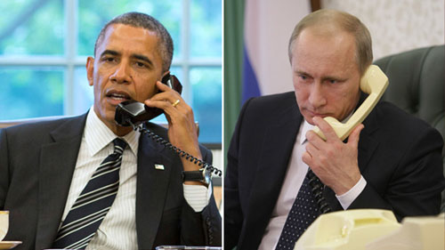 AP ngày 2-8 đưa tin, Tổng thống Mỹ Barack Obama và Tổng thống Nga Vladimir Putin vừa có cuộc điện đàm về tình hình Ukraine.