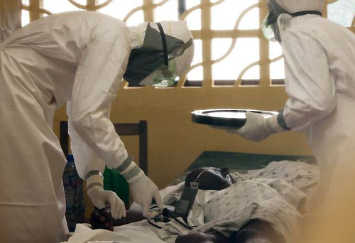 Số trường hợp mắc Ebola tăng nhanh. Ảnh; F.N/Vnexpress