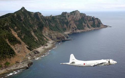 Máy bay Nhật Bản tuần tra ở Senkaku/Điếu Ngư (Ảnh: Reuters)