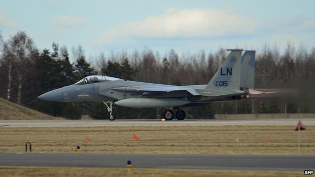 Một chiếc F-15 của Mỹ.