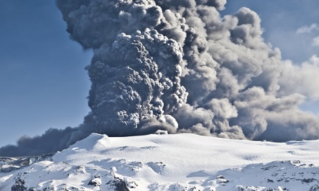 Núi lửa Eyjafjallajokull tại Iceland phun trào hồi năm 2010.