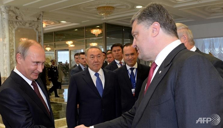   Ông Putin và Poroshenko đã có cuộc điện đàm ngày 6/9.