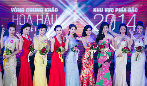   Top 20 người đẹp khu vực phía Bắc vào chung kết HHVN 2014