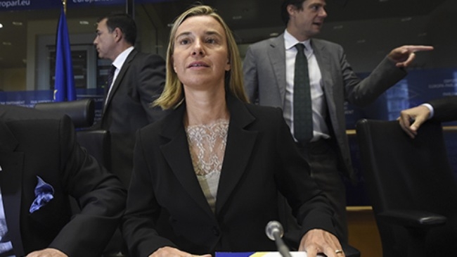 Tân Chủ tịch hội đồng châu Âu Federica Mogherini. (Ảnh: AFP)