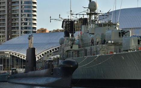  Tàu ngầm của Hải quân Úc (Ảnh AFP)