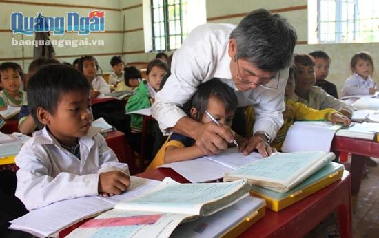 Trà Bồng đang tích cực tạo điều kiện tốt nhất để phục vụ công tác dạy và học trong năm học mới. Ảnh minh họa