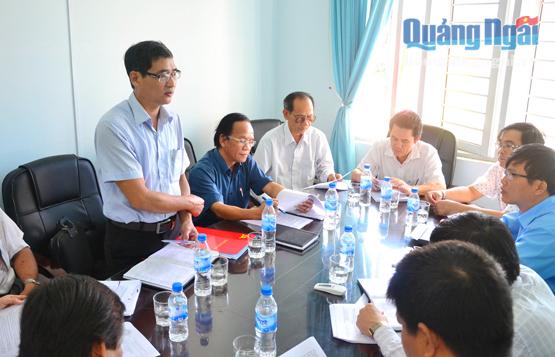 Đoàn giám sát của UBMTTQ Việt Nam tỉnh giám sát về việc cấp giấy chứng nhận quyền sử dụng đất, quyền sở hữu nhà ở và tài sản trên đất tại Sở TN&MT.