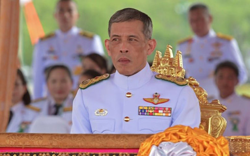 Nhà vua Thái Lan Maha Vajiralongkorn. Ảnh: AFP.