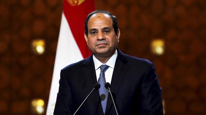 Tổng thống Ai Cập Abdel Fattah al-Sisi tuyên bố tình trạng khẩn cấp kéo dài trong 3 tháng. (Ảnh: Egyptian Streets)